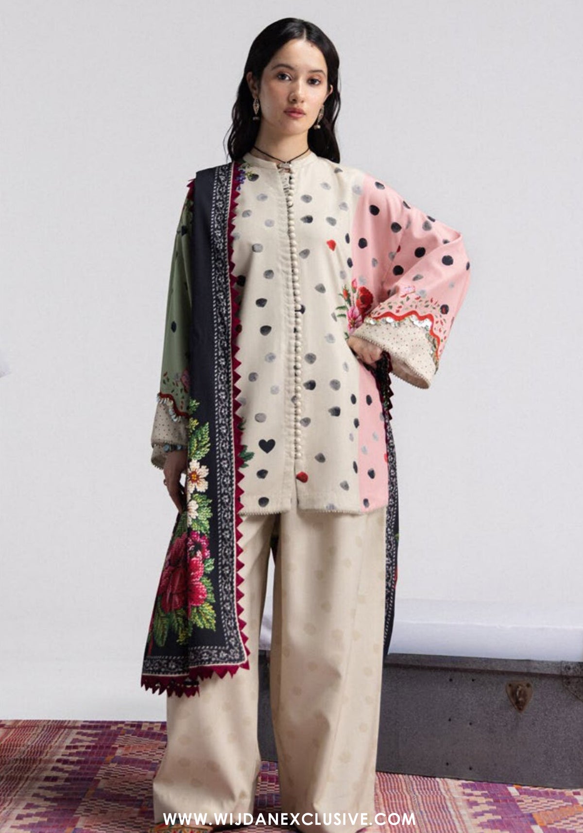 Coco Print's Unstitched Linen Collection - 2026 (D-5A)