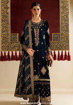 Chandni by Jazmin | Unstitched Embroidered Velvet Formal Collection - 2026 (D-11)
