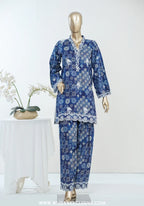Summer Essentials by Amna Khadija | Stitched Embroidered 2PC Co-Ords Collection - 2026 (D-09)