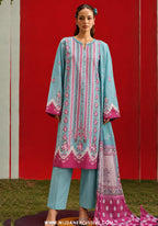 Sadabahar Stitched Printed Lawn Vol-14 Collection – 2026 (D-09)