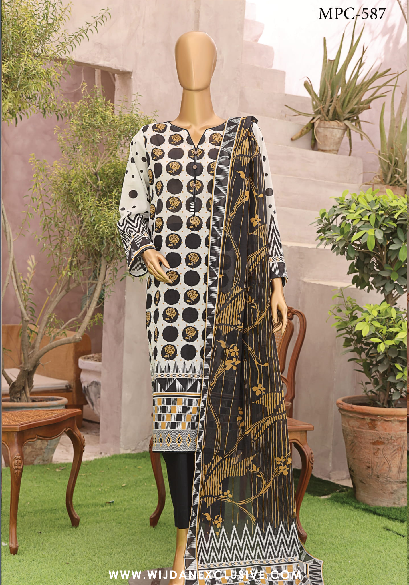 HZ Magic Unstitched Printed Collection Vol-01 MPC-09