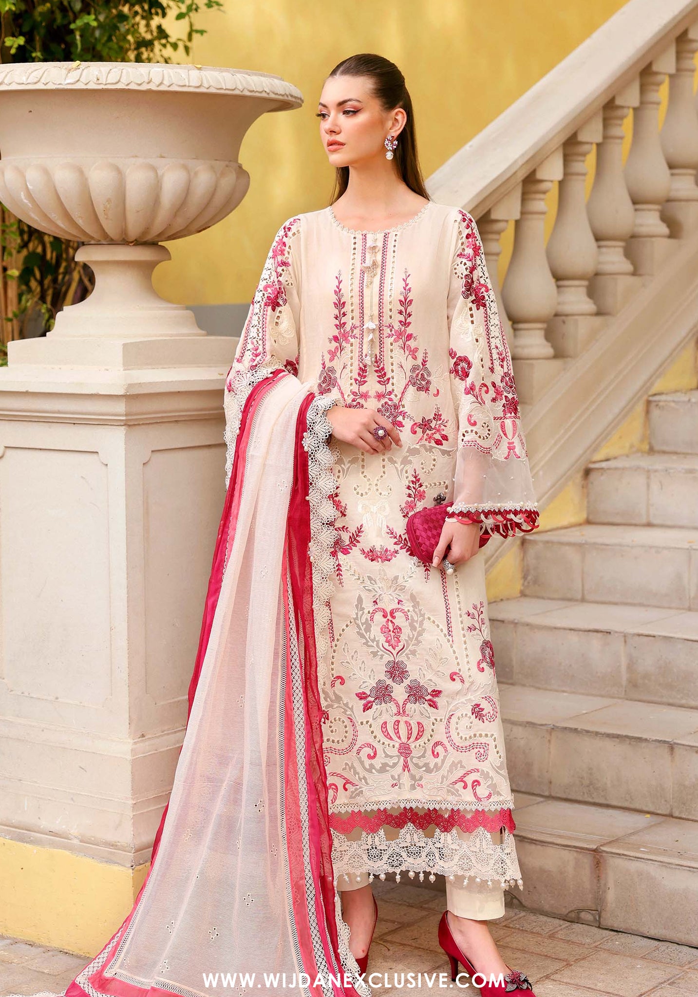 Luxury Unstitched Lawn Eid Edit’26 by Maria.B (D-9A)