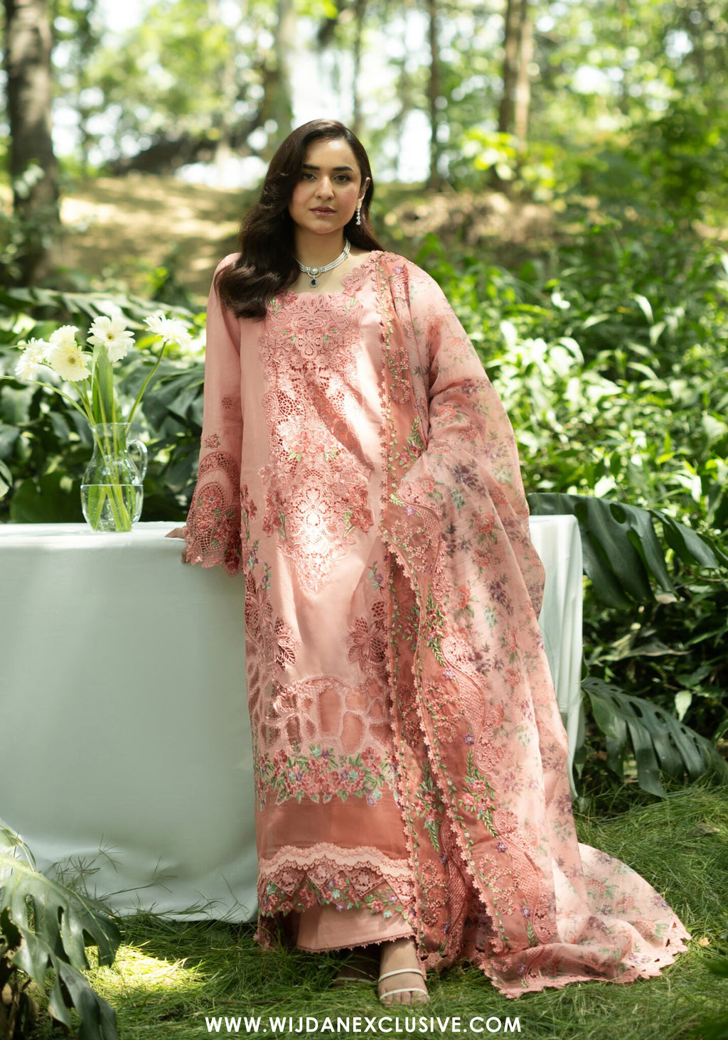 Elaf Unstitched Luxury Lawn Vol-II Collection - 2026 (ELQ-5A)