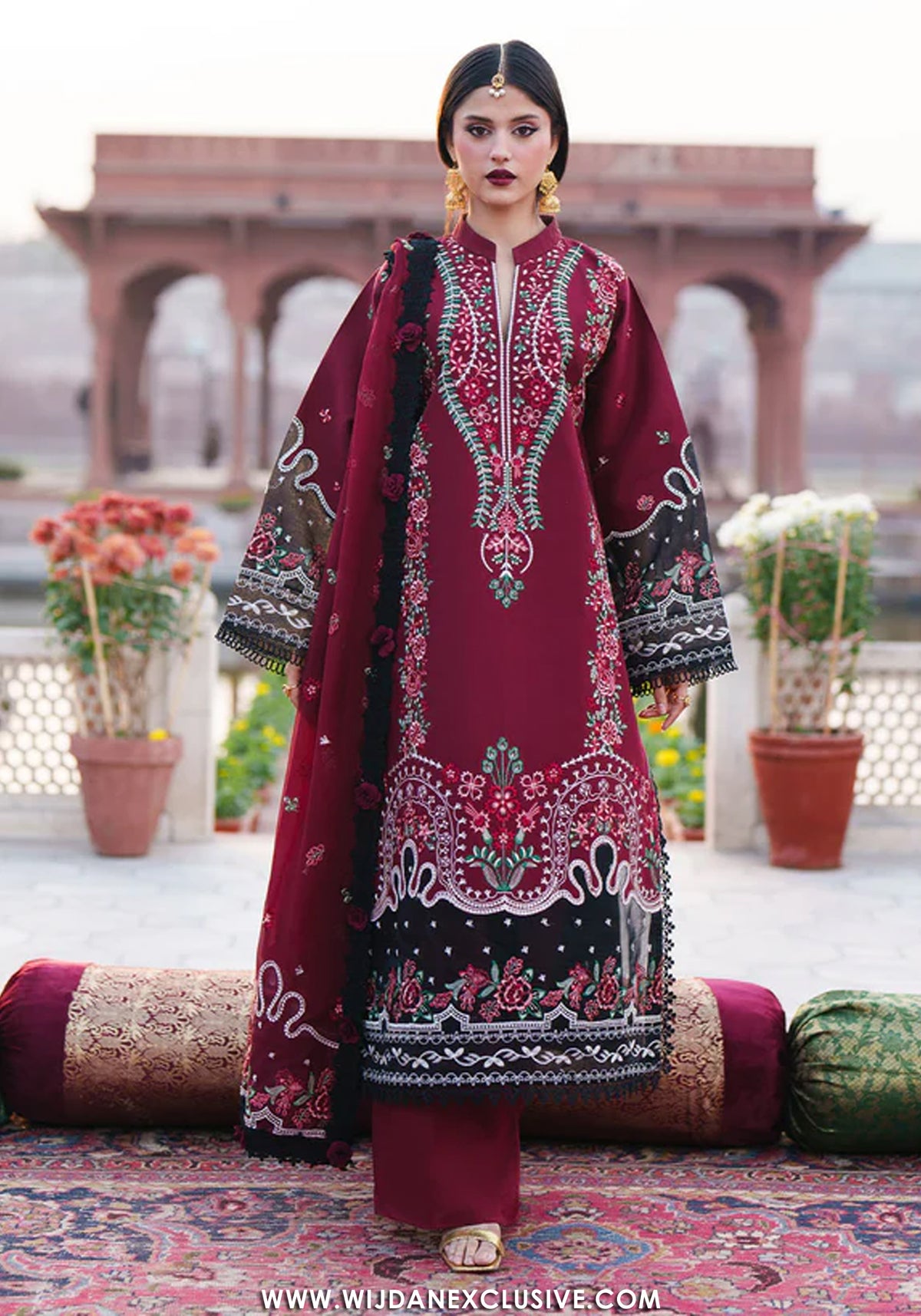 Gul by Mahnur | Unstitched Embroidered Lawn Collection - 2026 G-005