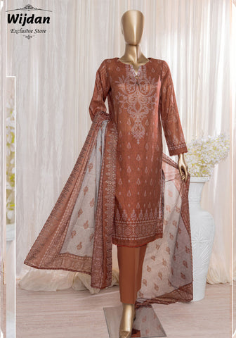 Rimjhim Printed Embroidered Lawn Collection'24 by HZ Textiles D-09
