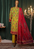 HZ Satranga Embroidered Lawn Collection D-09