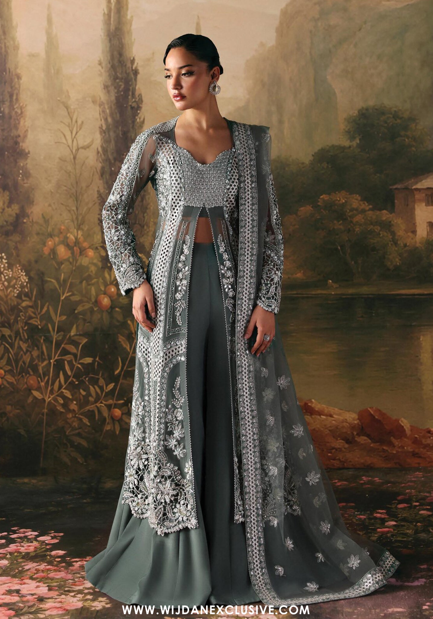 La Fuchsia by Afrozeh | Unstitched  Embroidered Festive Formal Collection - 2026 (CRESCENT)