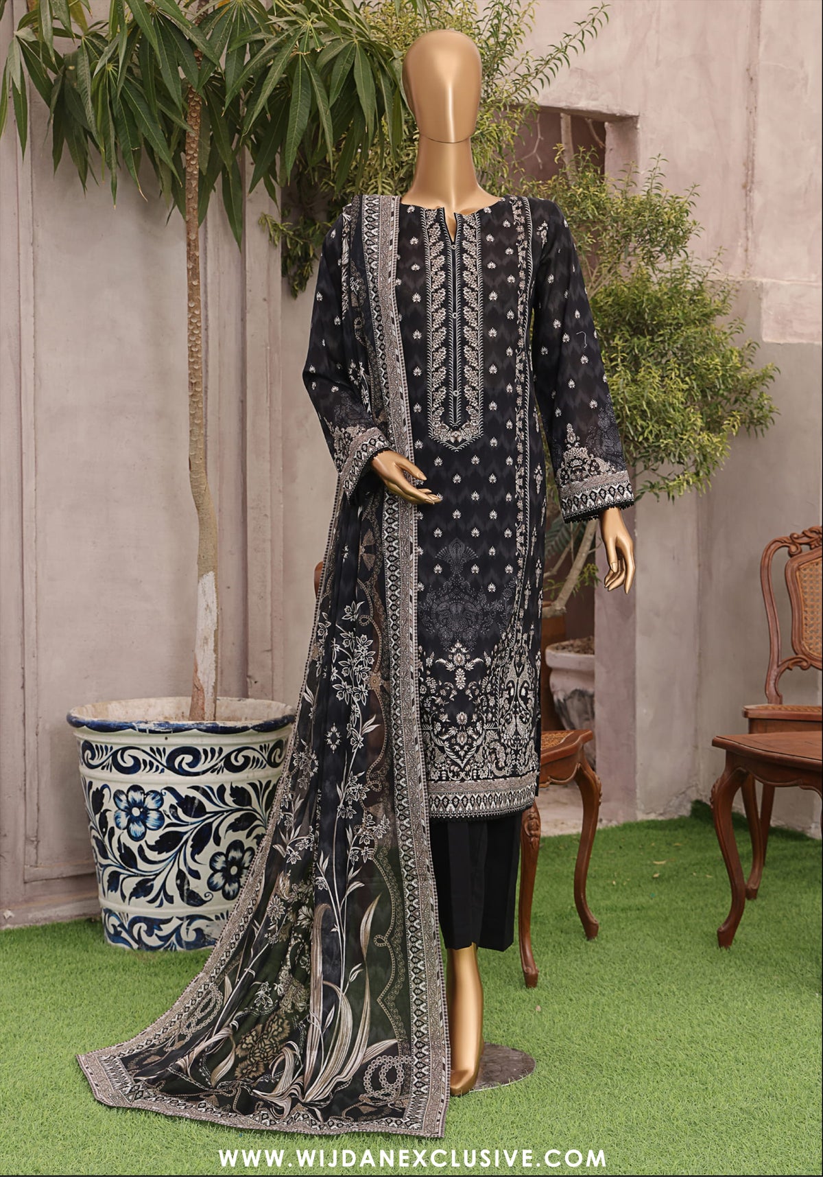 HZ Magic Unstitched Printed Lawn Collection - 2025 Vol-02 MPC-09