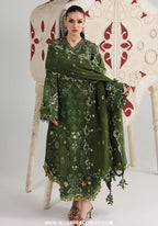 Qalamkar Unstitched Embroidered Festive Lawn Collection - 2026 (VESTA)