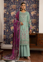 Mashaal by Ramsha | Unstitched Luxury Lawn Vol-16 Collection - 2026 (D-09)