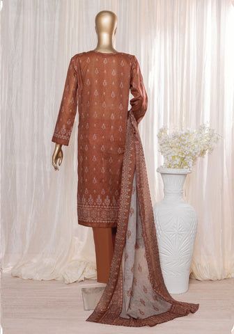 Rimjhim Printed Embroidered Lawn Collection'24 by HZ Textiles D-09