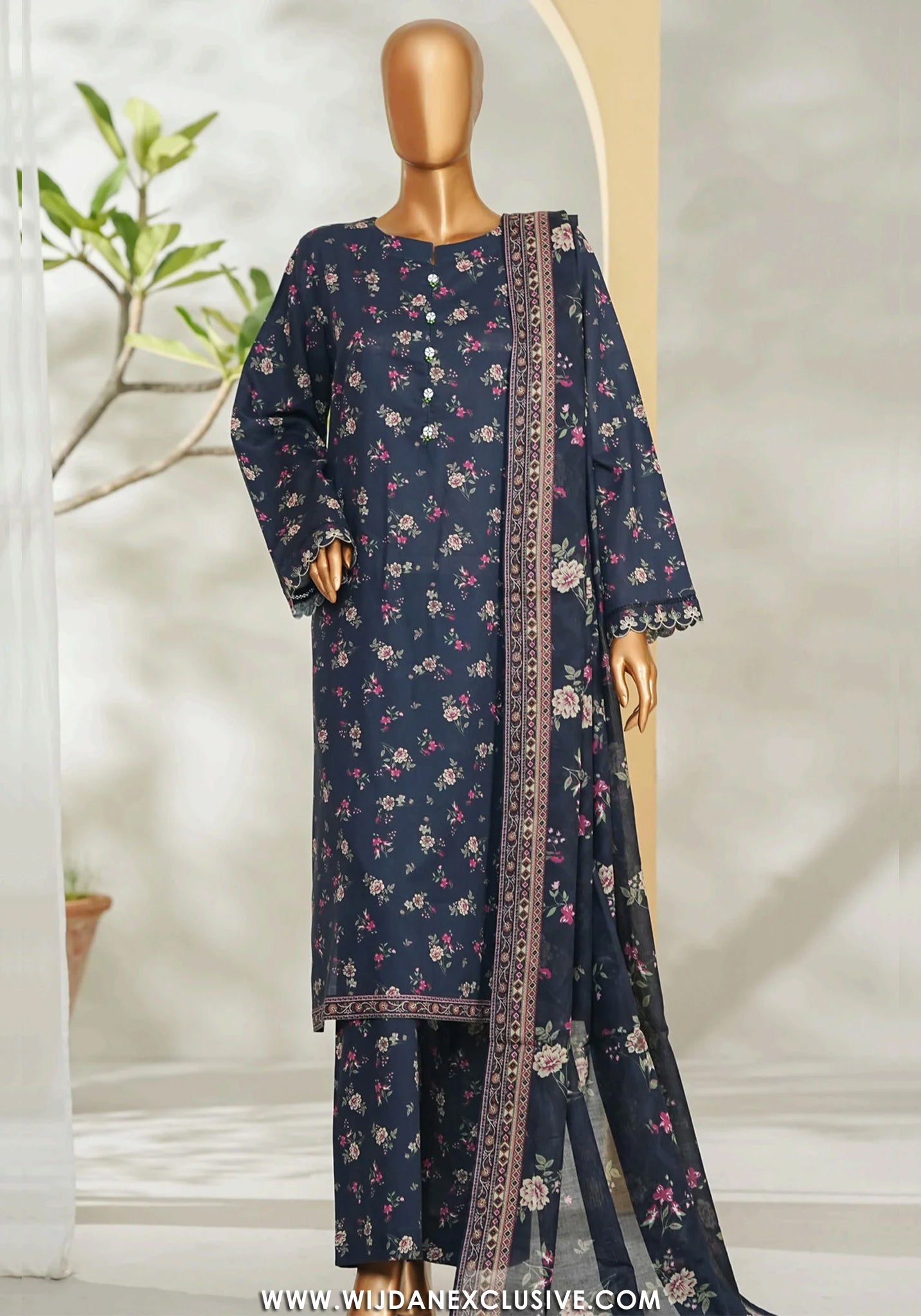 Bin Saeed Stitched Exclusive Printed Lawn Vol-III Collection - 2026 BS26PL-09
