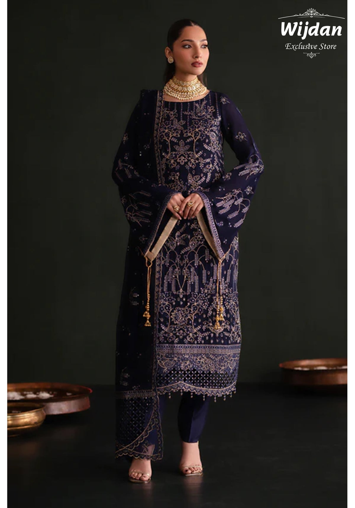 Nooresha Formal Chiffon Collection'25 by Emaan Adeel D-09 Zarifa