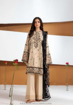 Zync by Florent | Unstitched Intermix Embroidered Viscose Collection'26 (D-09)