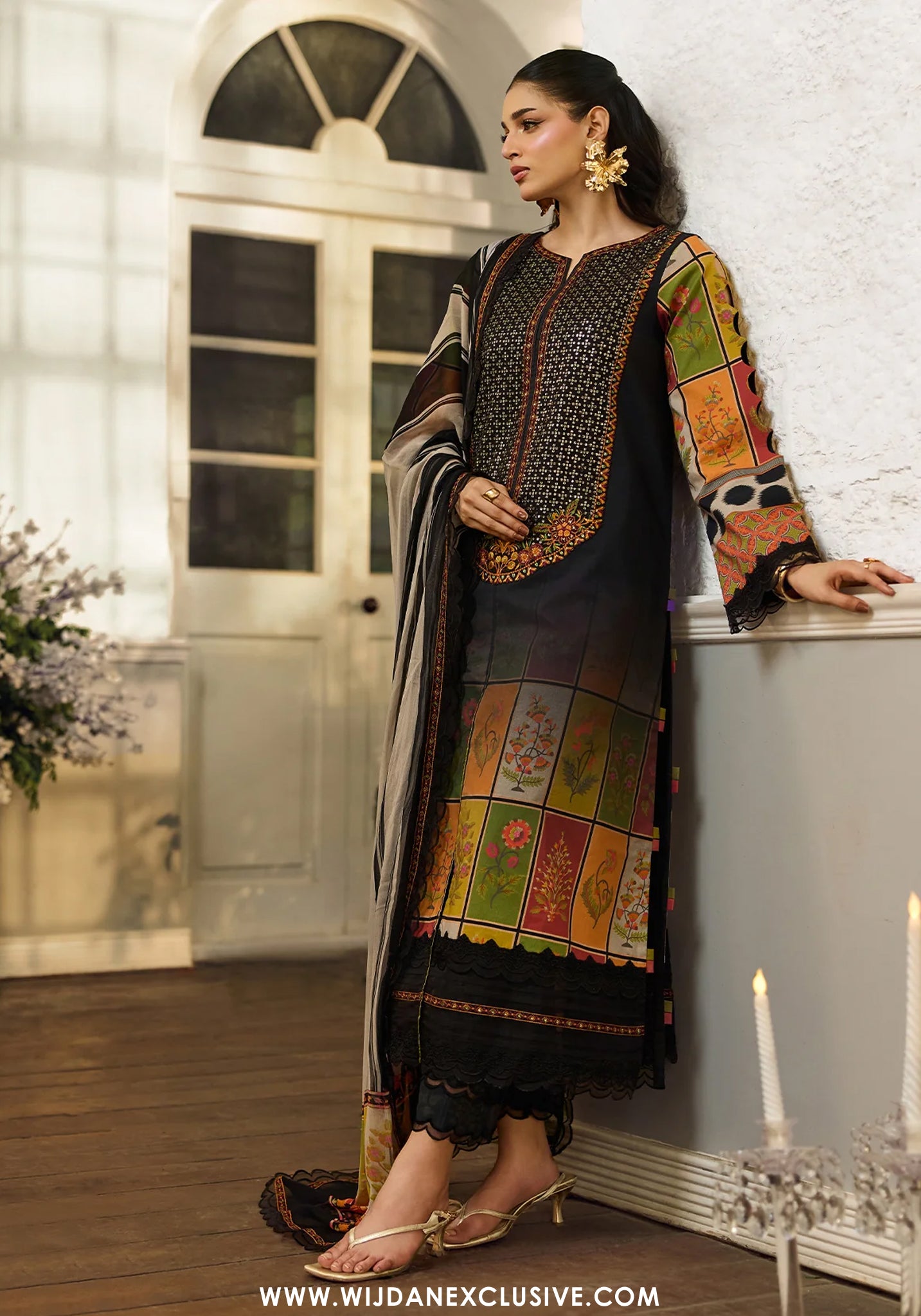 Sunshine by Charizma | Unstitched Embroidered Lawn Vol-02 Collection - 2026 (CSN6-18)