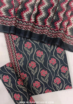 Bin Saeed Unstitched 3PC Digital Printed Cambric Collection - 2025 D-09