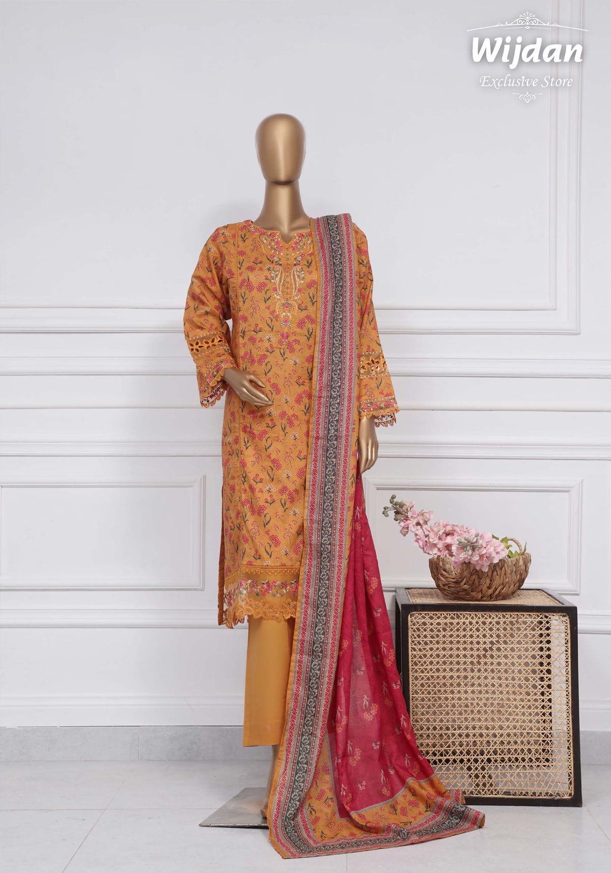 Raya Embroidered Festive Collection'25 by Sadabahar D-09