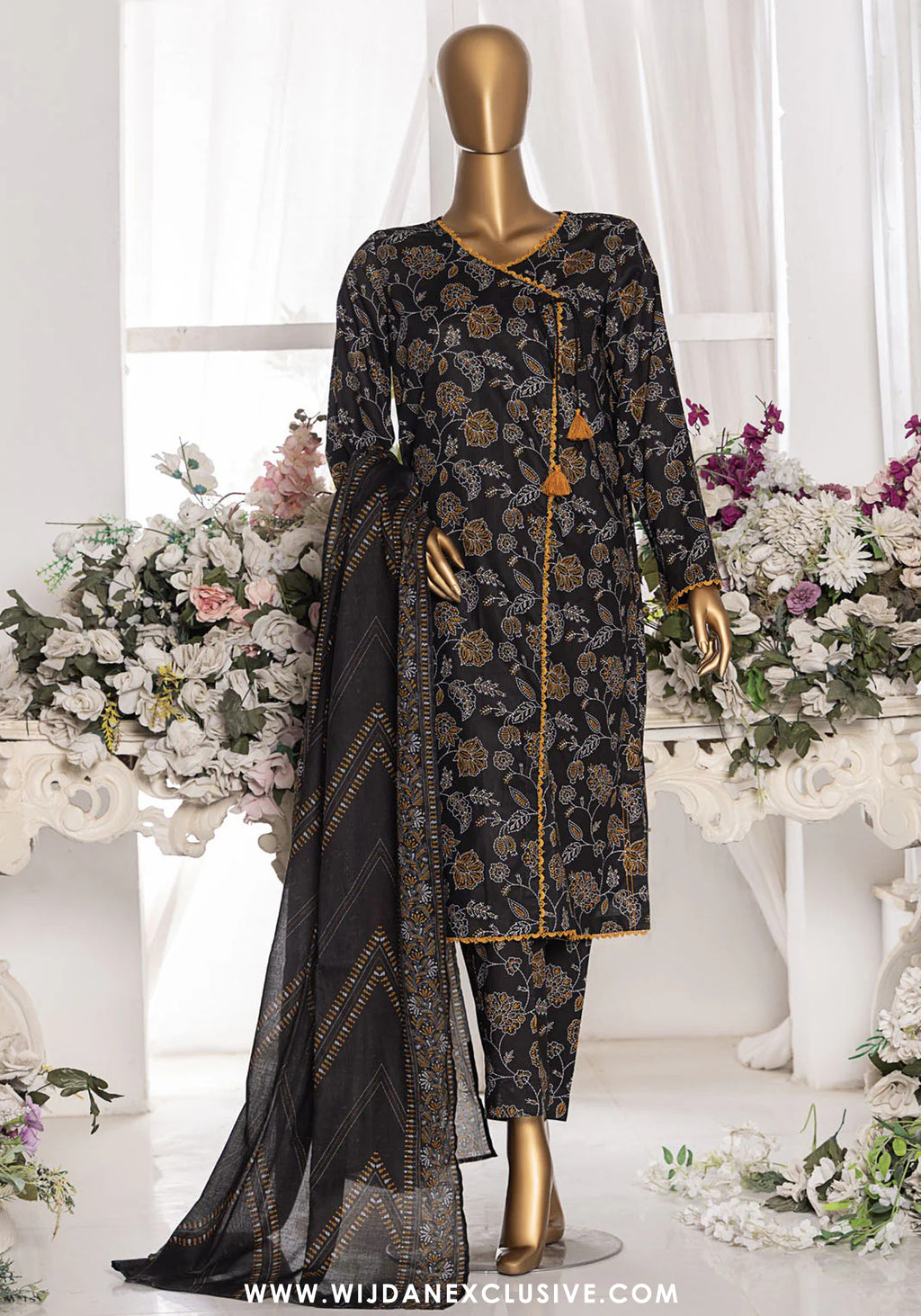 HZ Mid Summer Unstitched Printed Cambric Collection MSC-203-A