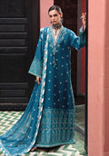 Nuvera by Mushq | Unstitched Embroidered Raw Silk Formal Collection'26 (ROUGE SAPPHIRE)