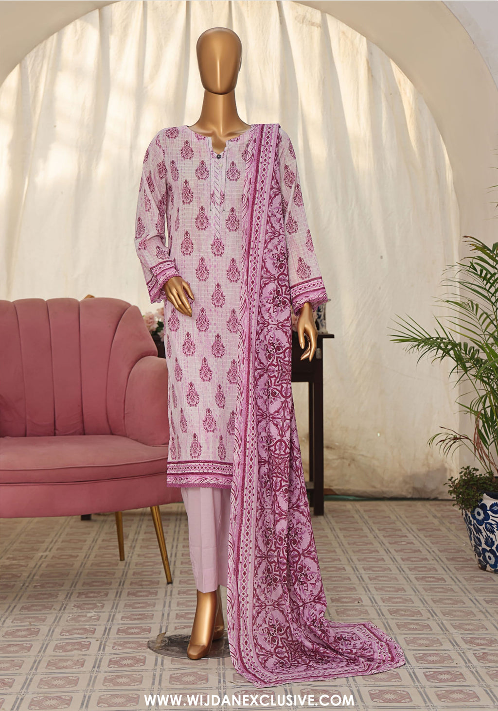 HZ Vital Prints Unstitched Lawn Vol-II Collection VP-10-B