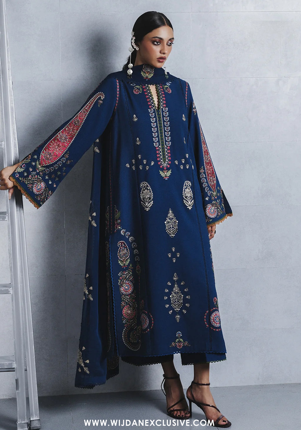 Jugnu by Hussain Rehar | Unstitched Karandi Embroidered Collection - 2026 (NEHRI)