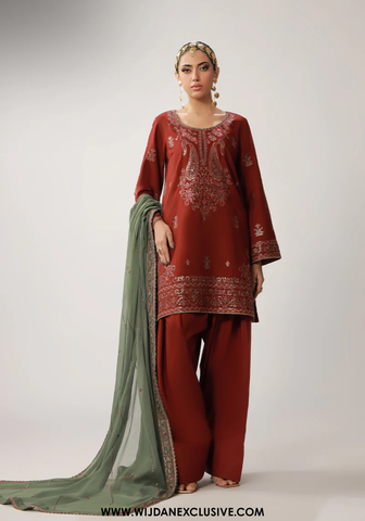 Layaan by Asim Jofa | Unstitched Festive Formal Collection - 2025 AJULO-05