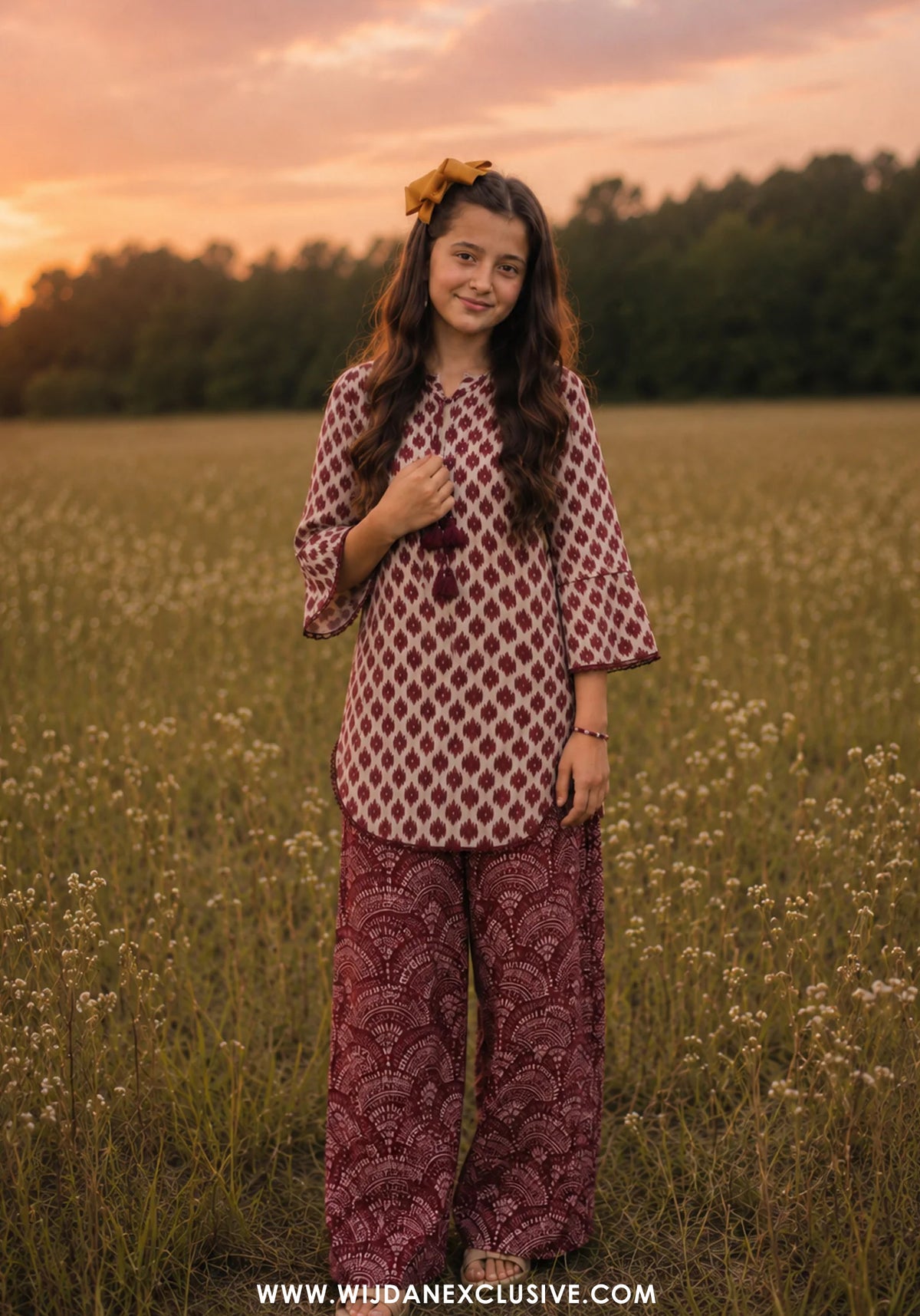 Parchhai by Amna Khadija | Pret Mom & Me 2pc Printed Collection'26 (D-09)