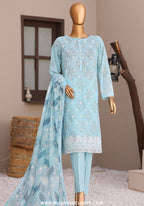 Elite by HZ Textile | Unstitched Embroidered Lawn Collection - 2026 (EC-1287)