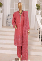Aifa Dynasty Chikankari Unstitched Luxury Lawn Collection - 2026 (D-09)