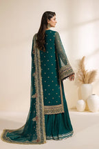 Meraki by Zarif | Unstitched Embroidered Chiffon Formal Collection - 2026 (SARAI)
