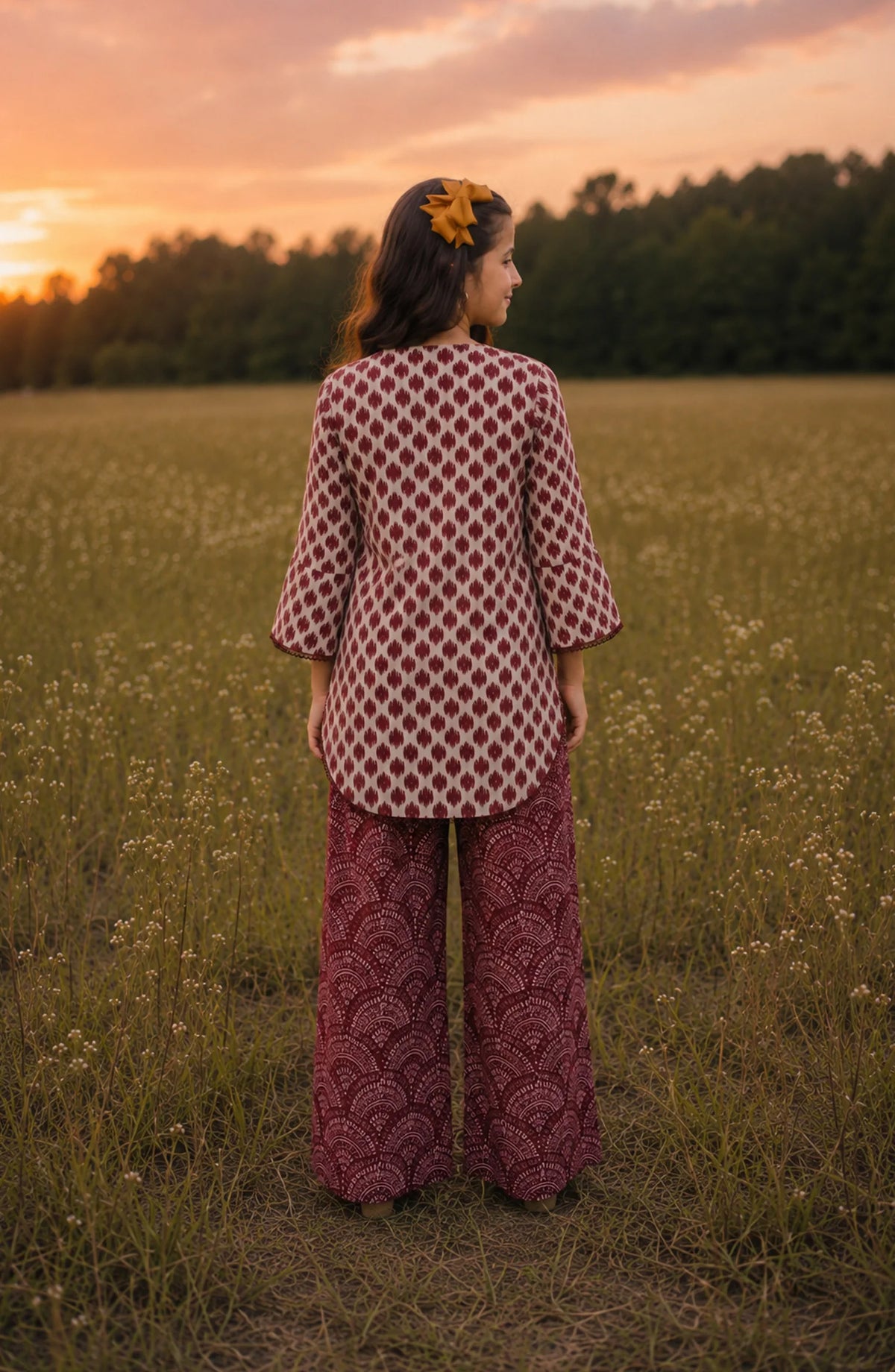 Parchhai by Amna Khadija | Pret Mom & Me 2pc Printed Collection'26 (D-09)