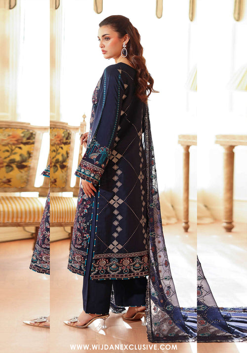 Aangan by Ramsha | Unstitched Rawsilk Vol-II Formal Collection - 2025 AA-201