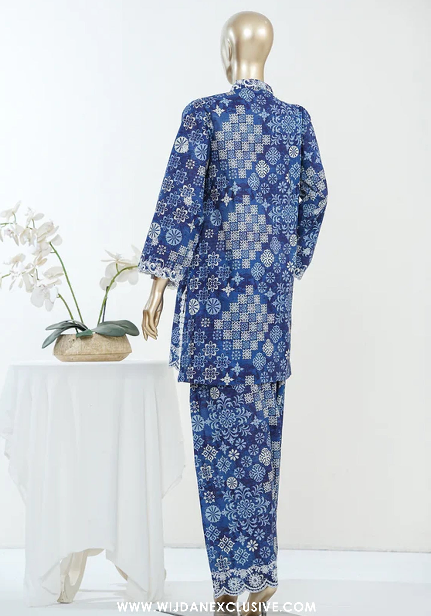 Summer Essentials by Amna Khadija | Stitched Embroidered 2PC Co-Ords Collection - 2026 (D-09)
