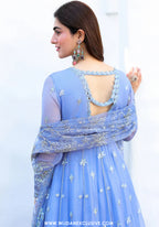 Bachelorette Chronicles by Mushq | Unstitched Embroidered Chiffon Collection'26 (BLUSHING BRIDDE)