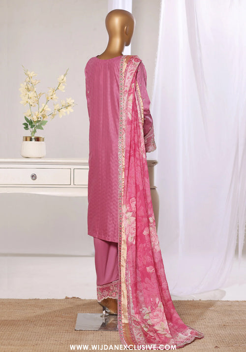 Bin Saeed Stitched Luxury Embroidered Jacquard Collection - 2026 BSJ26-08