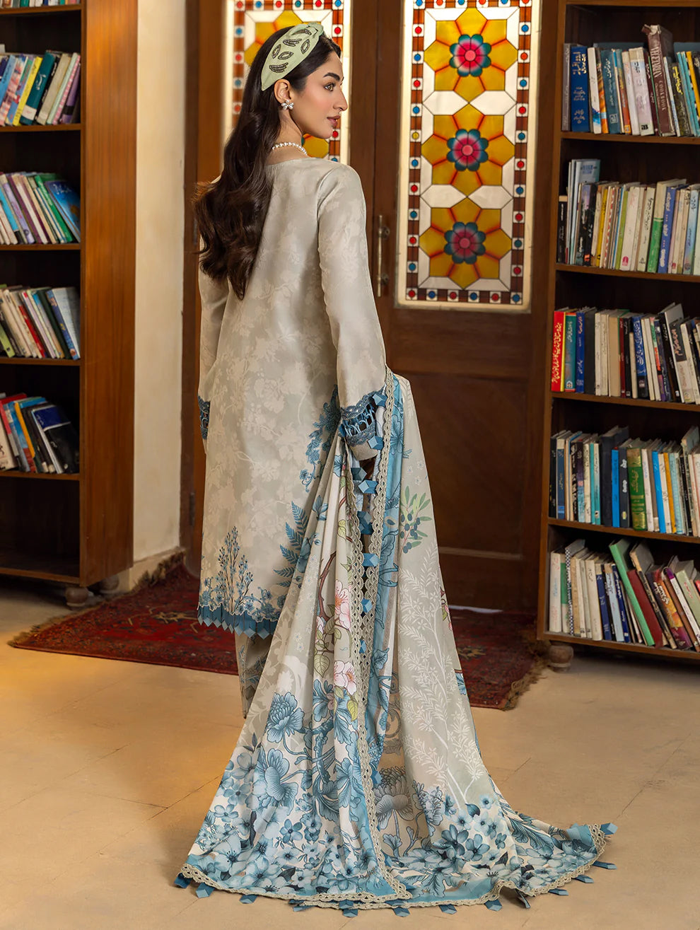 Lumea by Jade | Unstitched Printed Lawn Collection - 2026 (D-09)