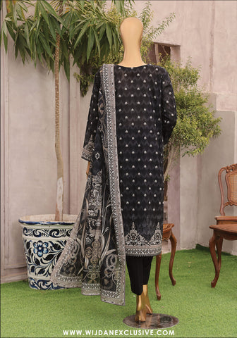 HZ Magic Unstitched Printed Lawn Collection - 2025 Vol-02 MPC-09