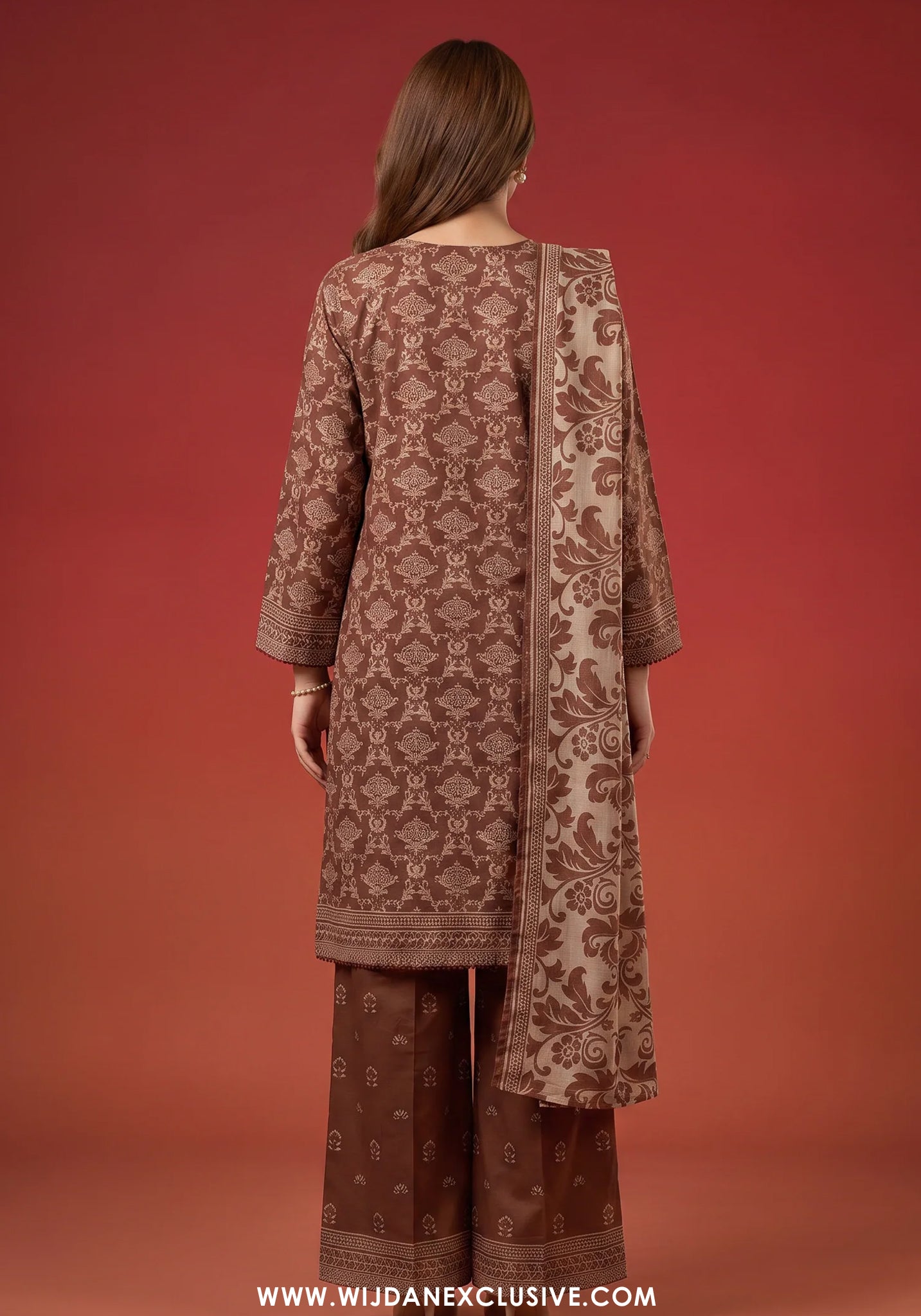 Rang E Bahar by Amna Khadija | Stitched Embroidered Lawn Collection - 2026 (D-09)
