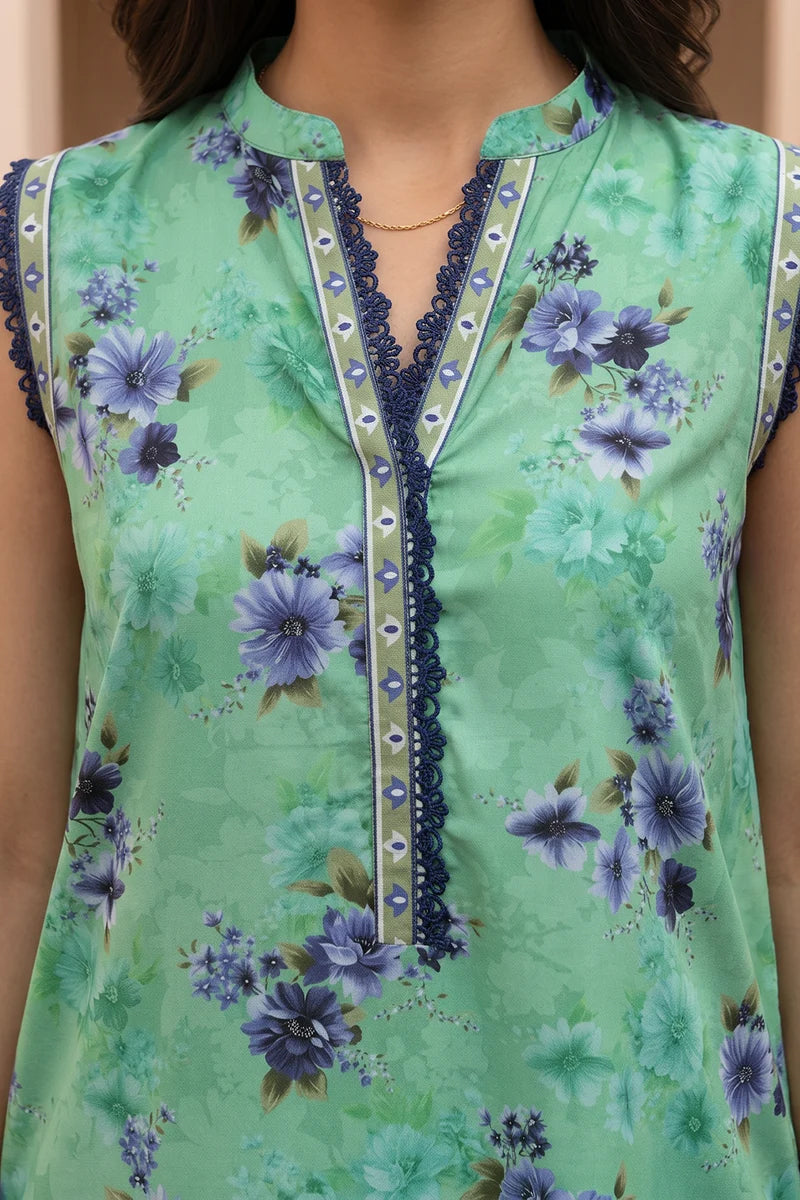 Zellbury Unstitched 3pc Digital Printed Lawn Collection - 2026 (WUS-8097)