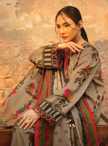 Charizma C-Prints Unstitched Printed Linen Vol-III Collection - 2025 CPW5-27