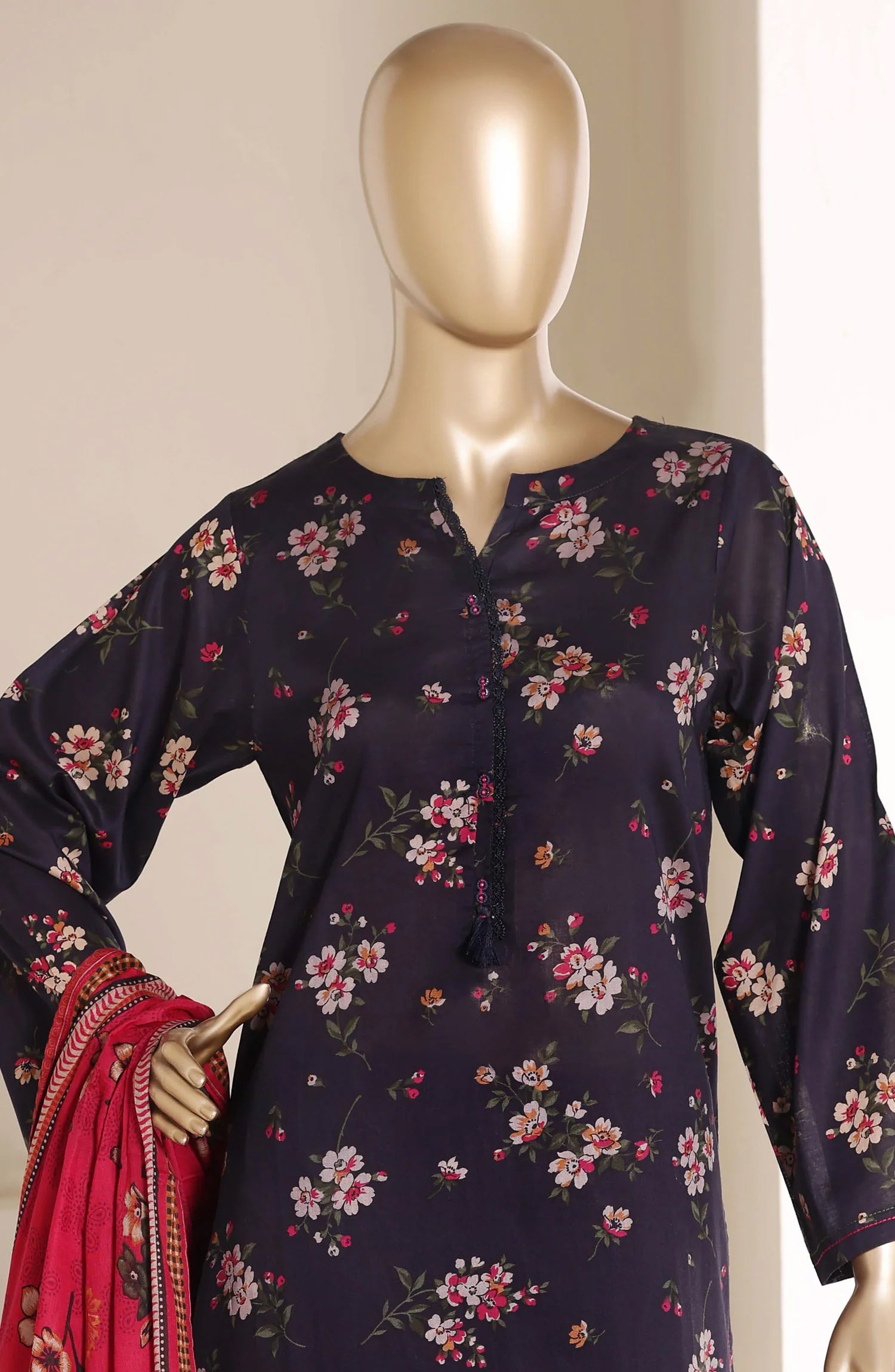 Sadabahar Stitched Printed Lawn Vol-05 Collection - 2026 (D-09)