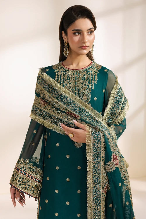Meraki by Zarif | Unstitched Embroidered Chiffon Formal Collection - 2026 (SARAI)