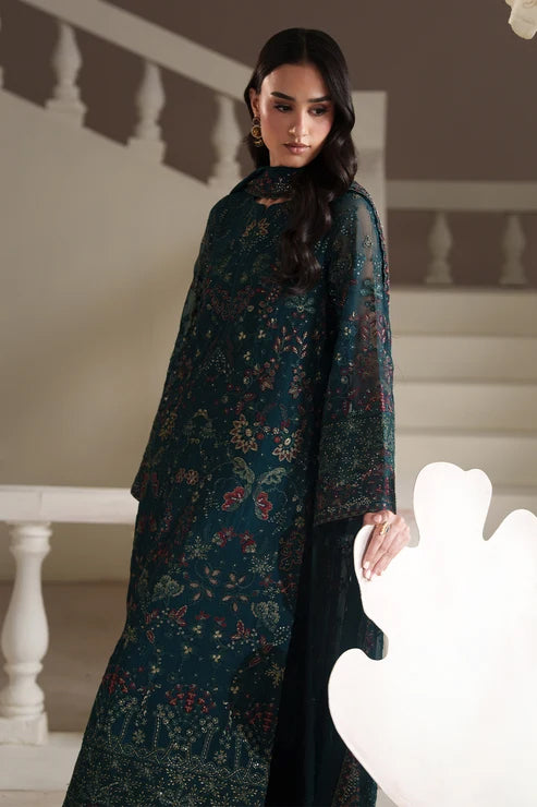 Modern Heirloom by Emaan Adeel | Unstitched Emb Chiffon Formal'26 (ANTIQUE CHARM)