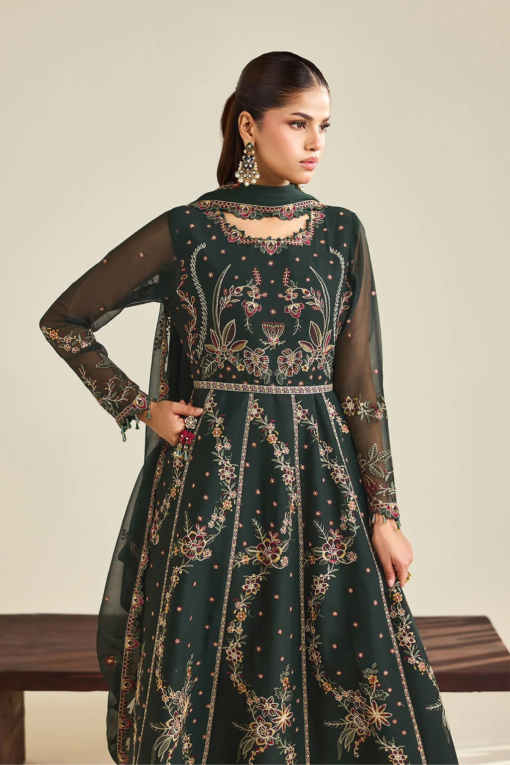 Dhaagay by Alizeh | Unstitched Embroidered Chiffon Formal Vol-05 Collection'26 (SOHANA)