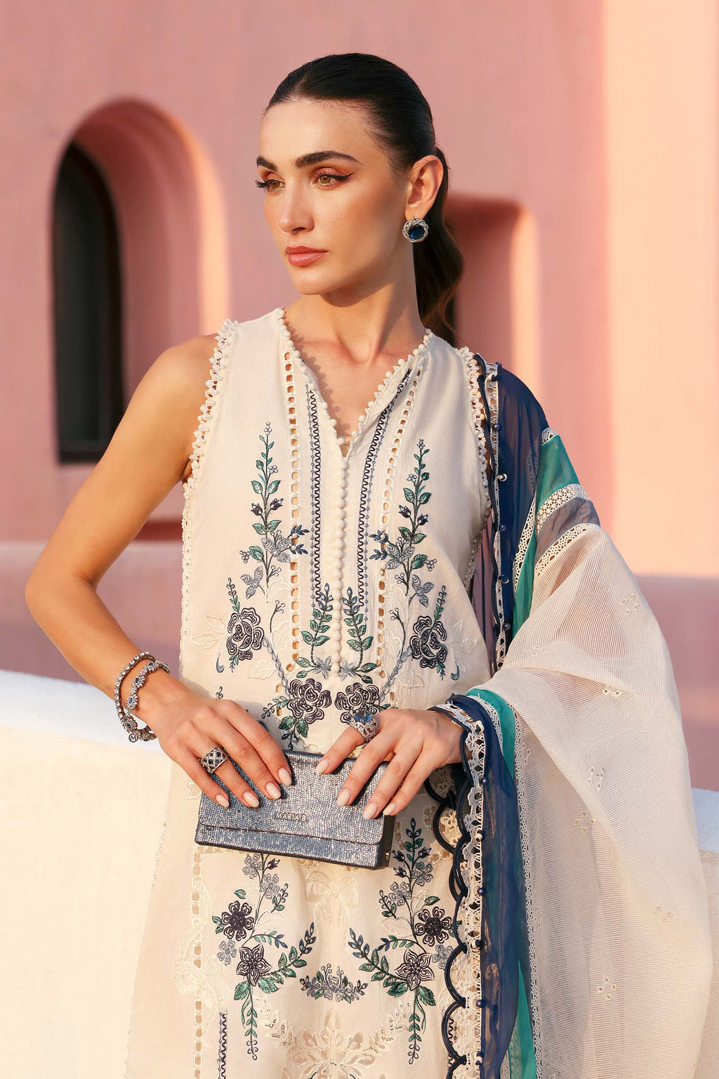 Luxury Unstitched Lawn Eid Edit’26 by Maria.B (D-9B)