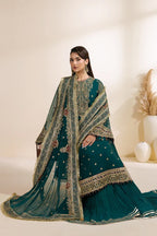 Meraki by Zarif | Unstitched Embroidered Chiffon Formal Collection - 2026 (SARAI)