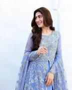 Bachelorette Chronicles by Mushq | Unstitched Embroidered Chiffon Collection'26 (BLUSHING BRIDDE)