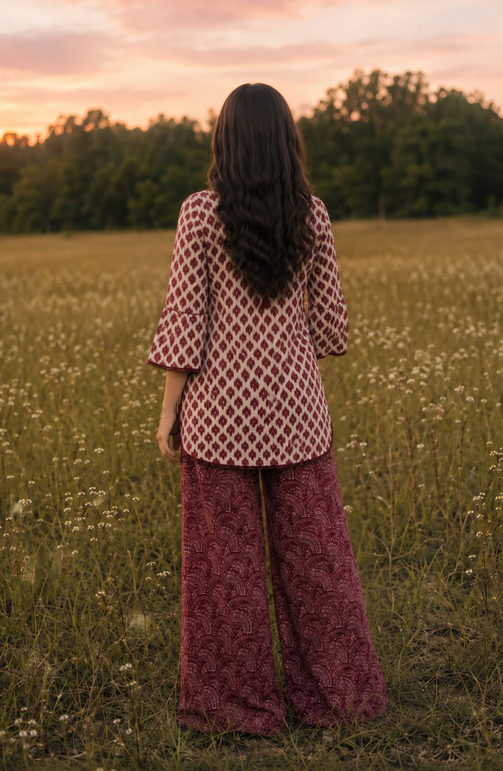 Parchhai by Amna Khadija | Pret Mom & Me 2pc Printed Collection'26 (D-9A)