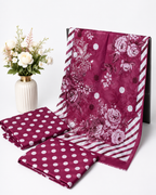 Polka & Drapes Unstitched Printed Lawn Collection - 2026 (D-02)
