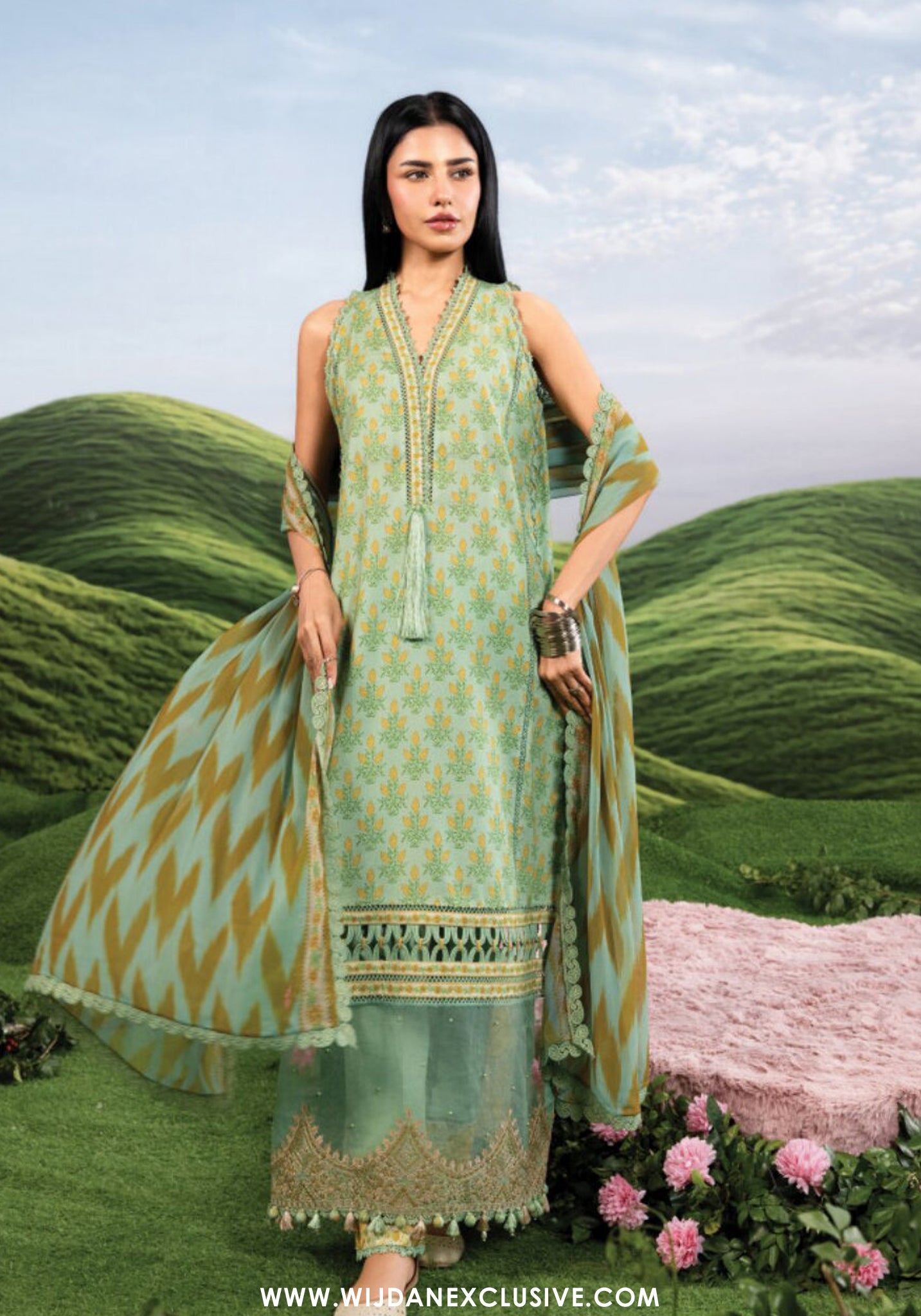 M/Basic by Maria.B | Unstitched Spring Summer'26 (D-12B)